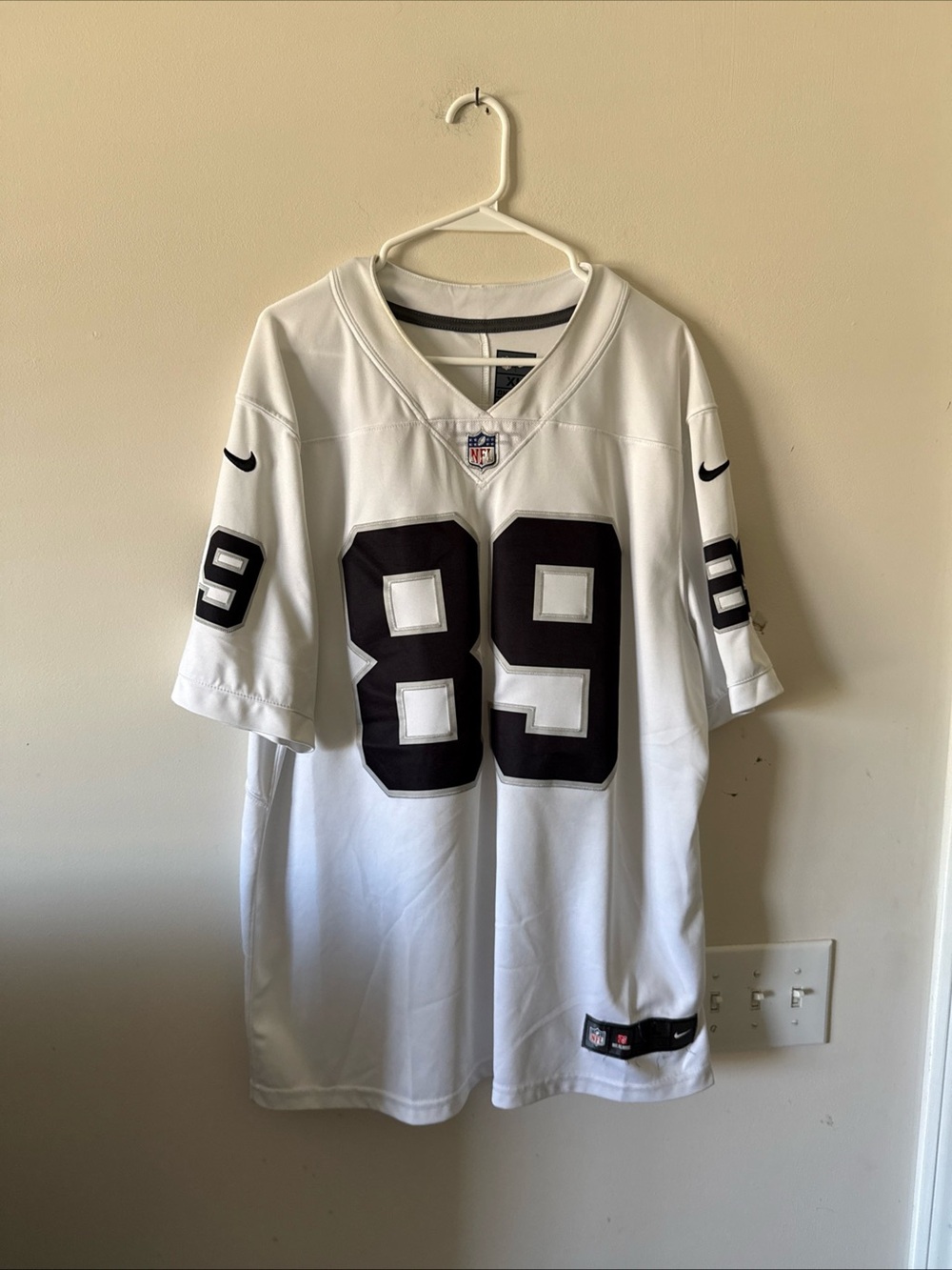 Men’s Nike Amari Cooper #89 Las Vegas Raiders Vapor Lmtd Jersey Sz XL White RARE